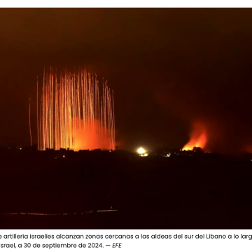 Israel invade el sur del Líbano mientras sigue bombardeando Beirut y otras zonas del país